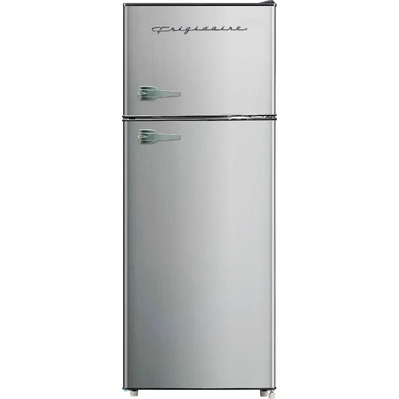 

Frigidaire EFR341, 3.1 cu ft 2 Door Fridge and Freezer, Platinum Series, Stainless Steel, Double