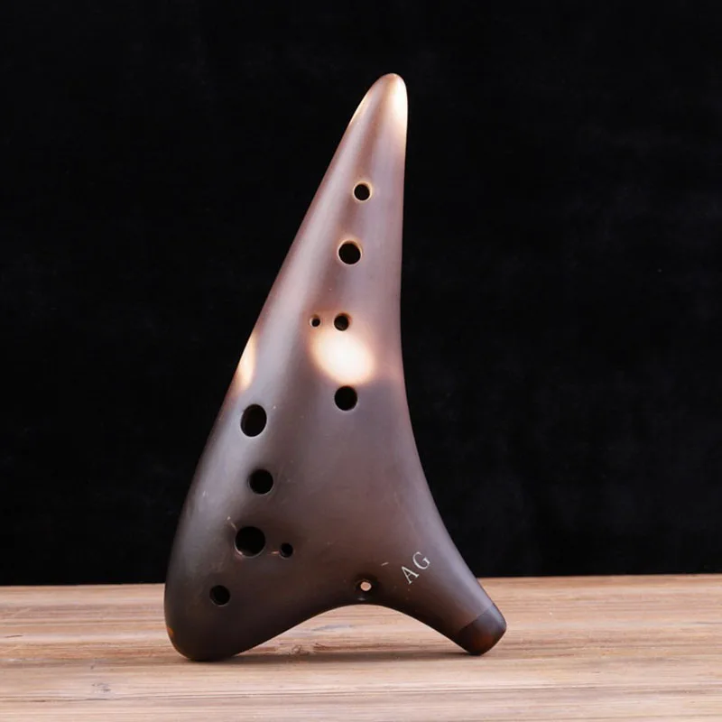 

12 Holes Ocarina Alto Tone G Pottery Ocarina Music Instrument Legend Ocarinas Professional Musical Instruments Accessories Flute