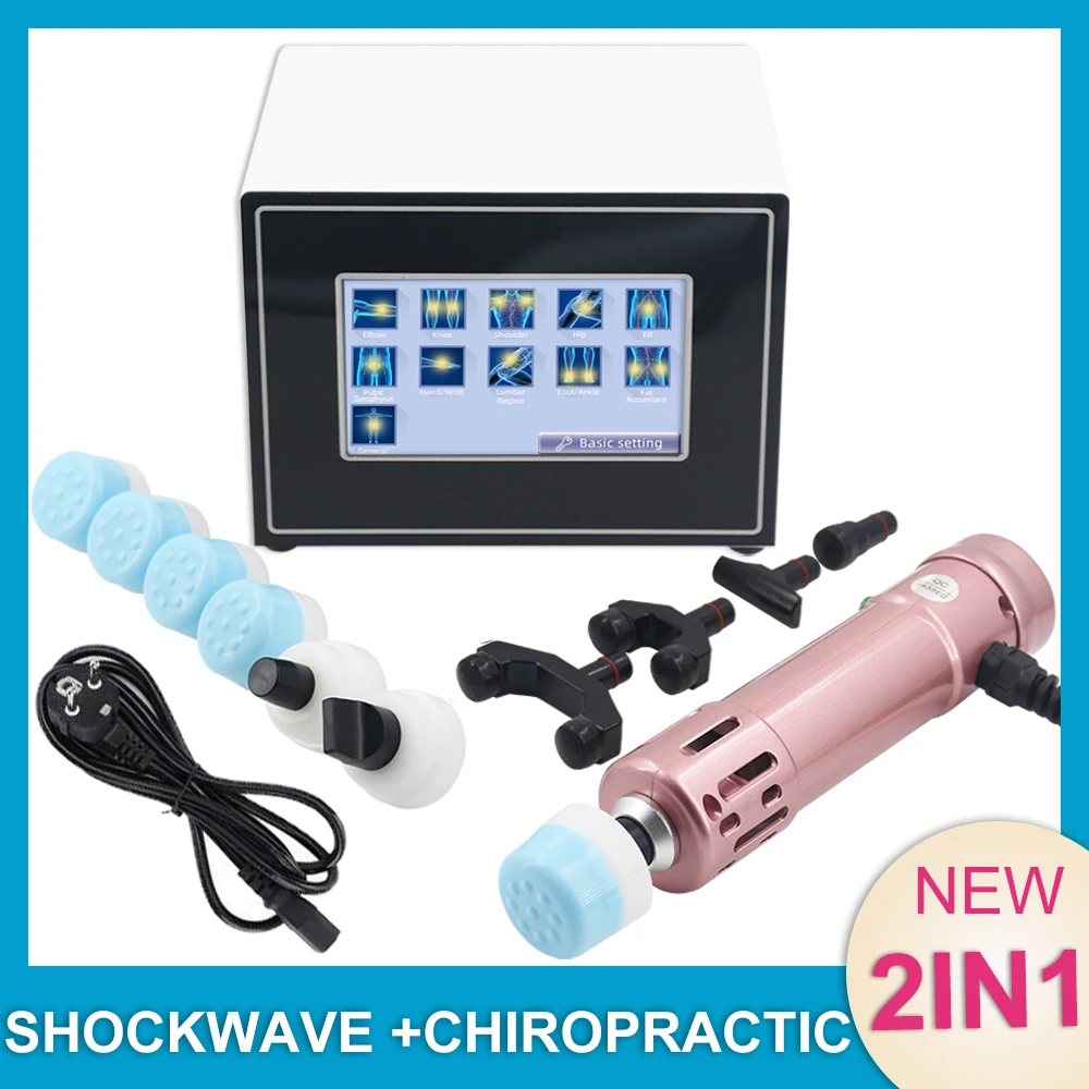 Portable 2in1 Shockwave Therapy Machine ED Treatment Health Care New Shock Wave Equipment Relief Muscle Pain Body Relax Massager
Portable 2in1 Shockwave Therapy Machine ED Treatment Health Care New Shock Wave Equipment Relief Muscle Pain Body Relax Massager