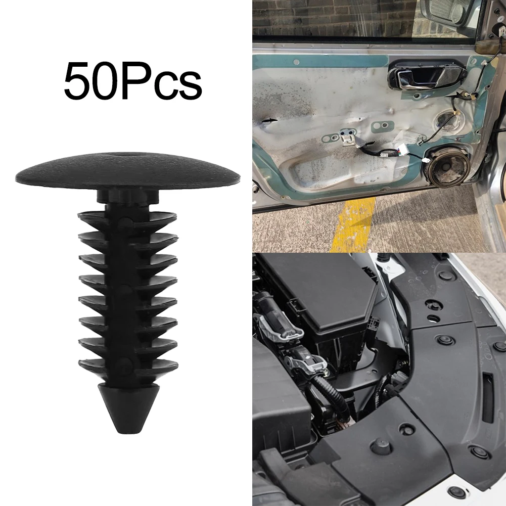 50PCS Screws Fastener Plastic Clips New Push-type Auto Bumper Clips Interior Rivets Fastener For All Model Anti-wear Accessories
50PCS Screws Fastener Plastic Clips New Push-type Auto Bumper Clips Interior Rivets Fastener For All Model Anti-wear Accessories
