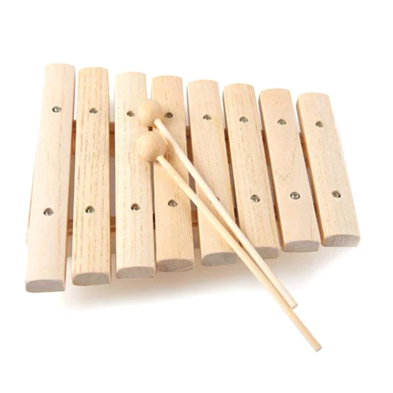 2X Children Kids Natural Wood Wooden 8 Tone Xylophone Percussion Toy Musical Instrument For Kids Music Develop
2X Children Kids Natural Wood Wooden 8 Tone Xylophone Percussion Toy Musical Instrument For Kids Music Develop