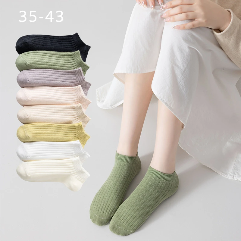 1 пара дышащих летних женских носков, спортивные и повседневные однотонные носки, удобные полностью хлопковые носки до щиколотки
1 пара дышащих летних женских носков, спортивные и повседневные однотонные носки, удобные полностью хлопковые носки до щиколотки