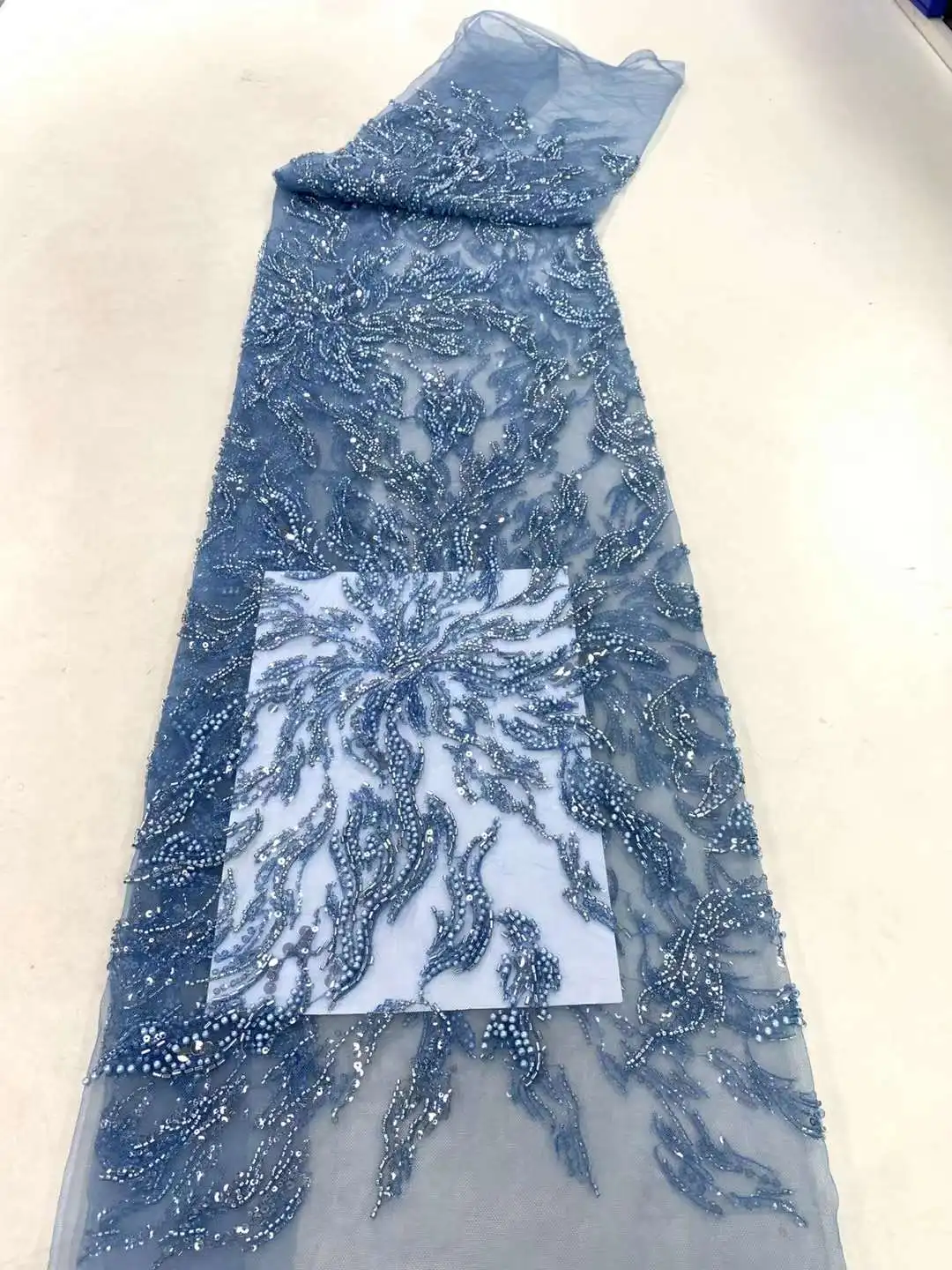 Sequin Beaded Embroidery Lace Fabric Elegant French Net Lace Fabric With Beads Nigerian Sequins Lace Fabrics
Sequin Beaded Embroidery Lace Fabric Elegant French Net Lace Fabric With Beads Nigerian Sequins Lace Fabrics