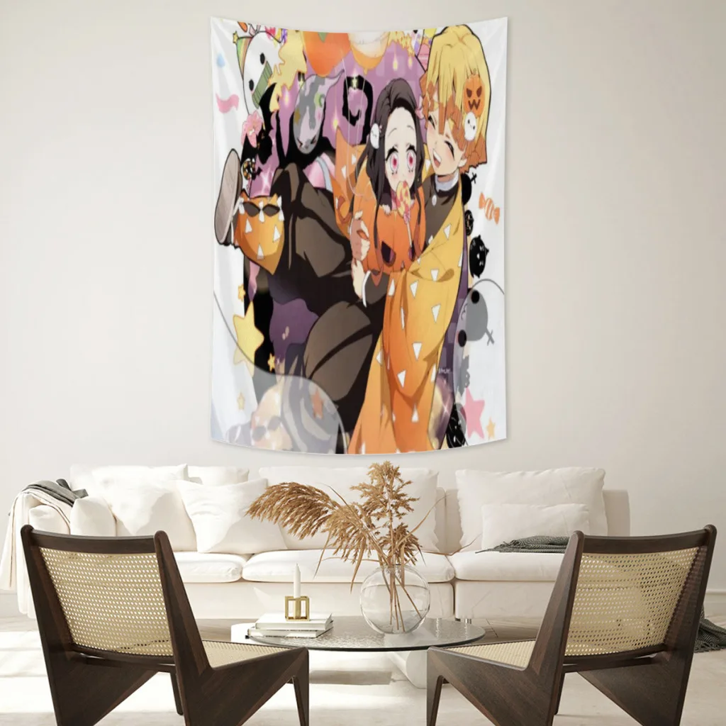Cartoon Japanese anime Demon Slayer room decoration cloth carpet yoga mat bed sheet sofa blanket
Cartoon Japanese anime Demon Slayer room decoration cloth carpet yoga mat bed sheet sofa blanket