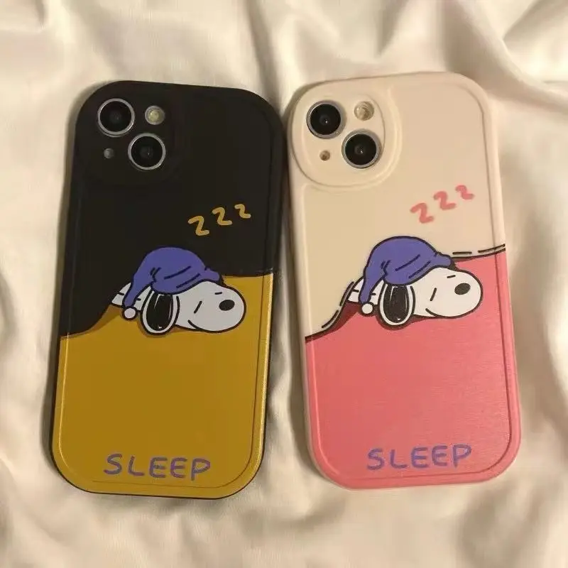 Snoopy for iPhone 15 Mobile Phone Shell for iPhone 14 Promax13/12/11 Soft XS/XR Drop-Resistant 876plus
Snoopy for iPhone 15 Mobile Phone Shell for iPhone 14 Promax13/12/11 Soft XS/XR Drop-Resistant 876plus