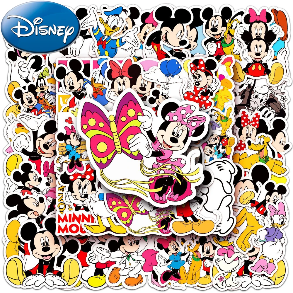 10/30/50pcs Disney Cute Cartoon Mickey Mouse Stickers Kawaii Donald Duck Minnie Anime Graffiti Sticker DIY Diray Kids Toy Decals
10/30/50pcs Disney Cute Cartoon Mickey Mouse Stickers Kawaii Donald Duck Minnie Anime Graffiti Sticker DIY Diray Kids Toy Decals
