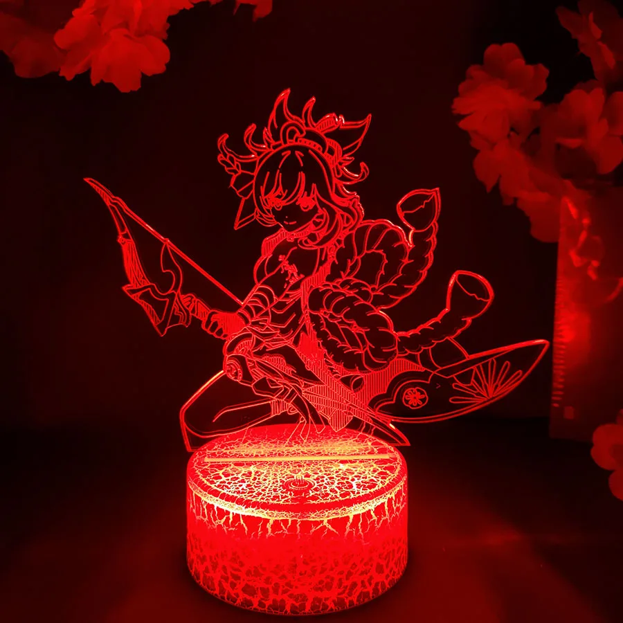 Genshin Impact Game Yoimiya 3D Night Light Cool Birthday Gifts for Friends Gaming Room Table Colorful Decor LED RGB Desk Lamp
Genshin Impact Game Yoimiya 3D Night Light Cool Birthday Gifts for Friends Gaming Room Table Colorful Decor LED RGB Desk Lamp