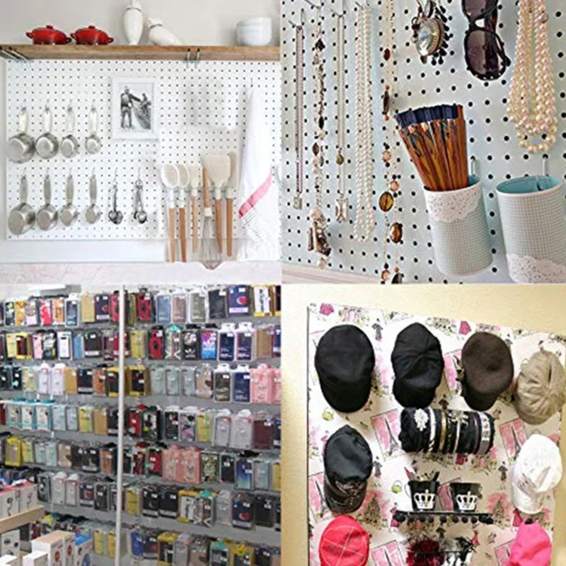 81 PCS Pegboard Hook Assortment Heavy Duty Peg Hook Organization Wall Storage Pegboard Kit For Shops Schools Tool Sheds
81 PCS Pegboard Hook Assortment Heavy Duty Peg Hook Organization Wall Storage Pegboard Kit For Shops Schools Tool Sheds