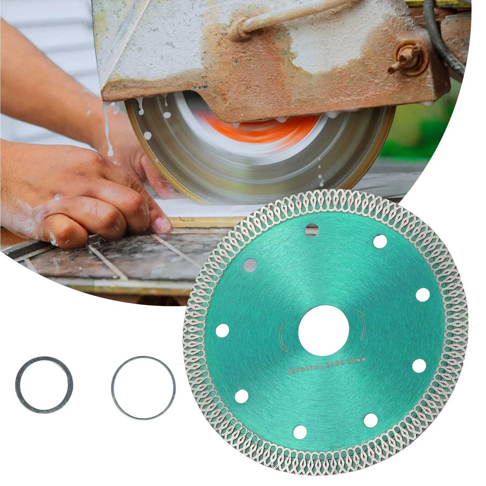 1pcs Ultra-thin Saw Blade With 2 Change Diameter Ring Ceramic Oscillating Tool Accessories Cutting Tools
1pcs Ultra-thin Saw Blade With 2 Change Diameter Ring Ceramic Oscillating Tool Accessories Cutting Tools