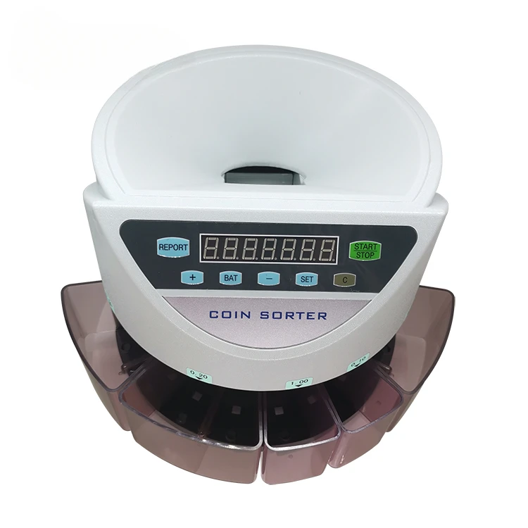 

High Accuracy Coin Counter Sorter Coin Counting Machines