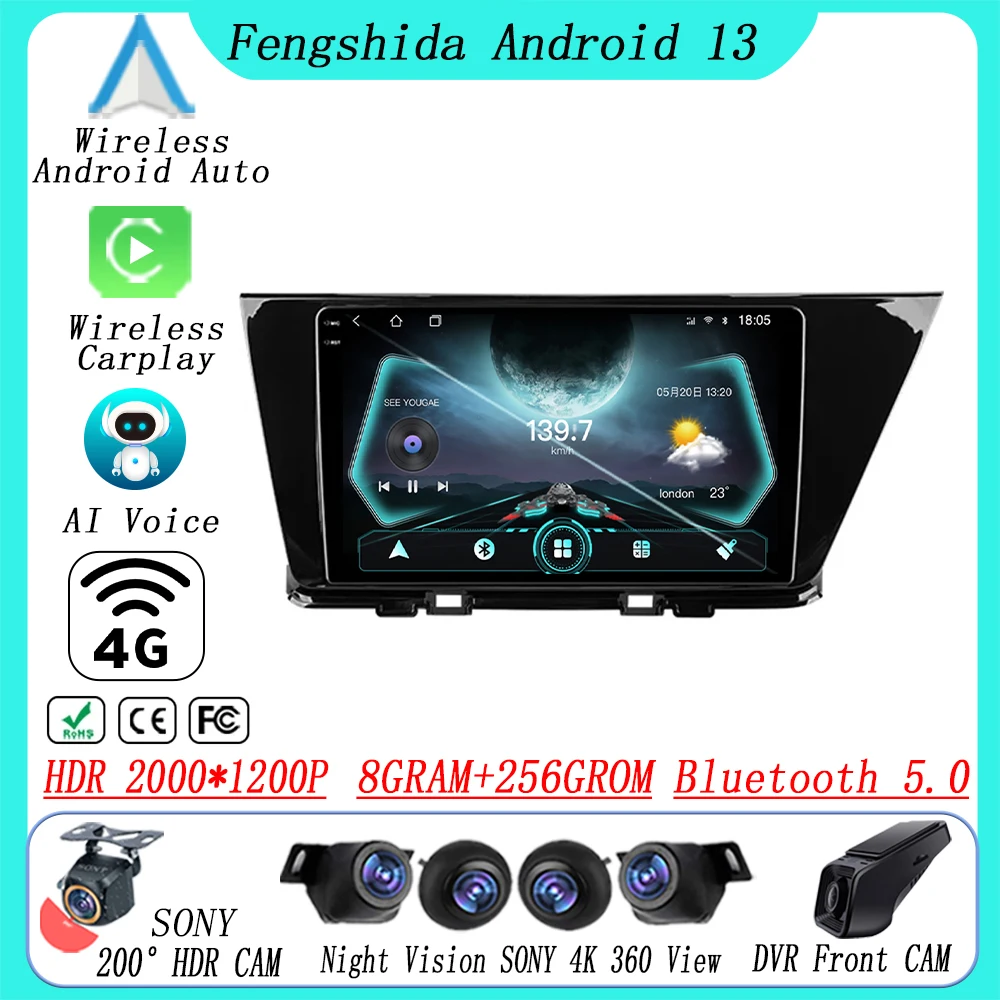7862 Android Auto For Kia Niro DE 2016 - 2019 Car Multimedia Radio Stereo Video Player Navigation GPS Carplay WIFI No 2 din DVD
7862 Android Auto For Kia Niro DE 2016 - 2019 Car Multimedia Radio Stereo Video Player Navigation GPS Carplay WIFI No 2 din DVD
