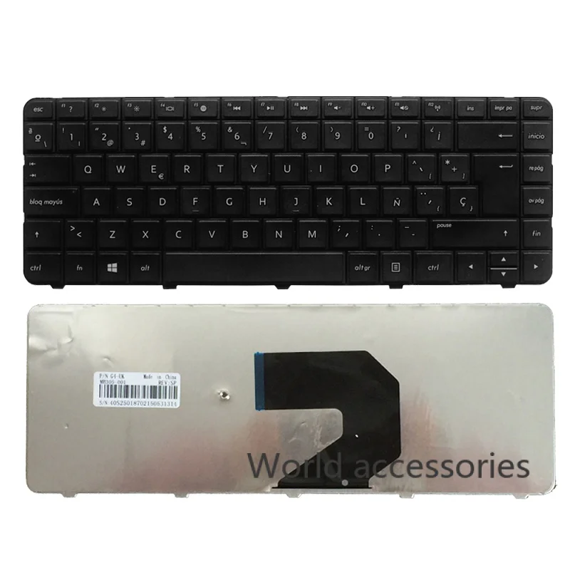 Новая клавиатура с испанской раскладкой для ноутбука HP 697529-161 698694-161 2B-41730I611 SP, черная клавиатура
Новая клавиатура с испанской раскладкой для ноутбука HP 697529-161 698694-161 2B-41730I611 SP, черная клавиатура