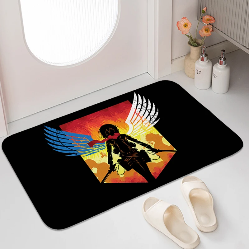 Doormat Entrance Door A-Attack On T-Titan Anime Rug for Bedroom Living Room Kitchen Floor Carpet Non Slip Foot Mat Bathmat Home
Doormat Entrance Door A-Attack On T-Titan Anime Rug for Bedroom Living Room Kitchen Floor Carpet Non Slip Foot Mat Bathmat Home