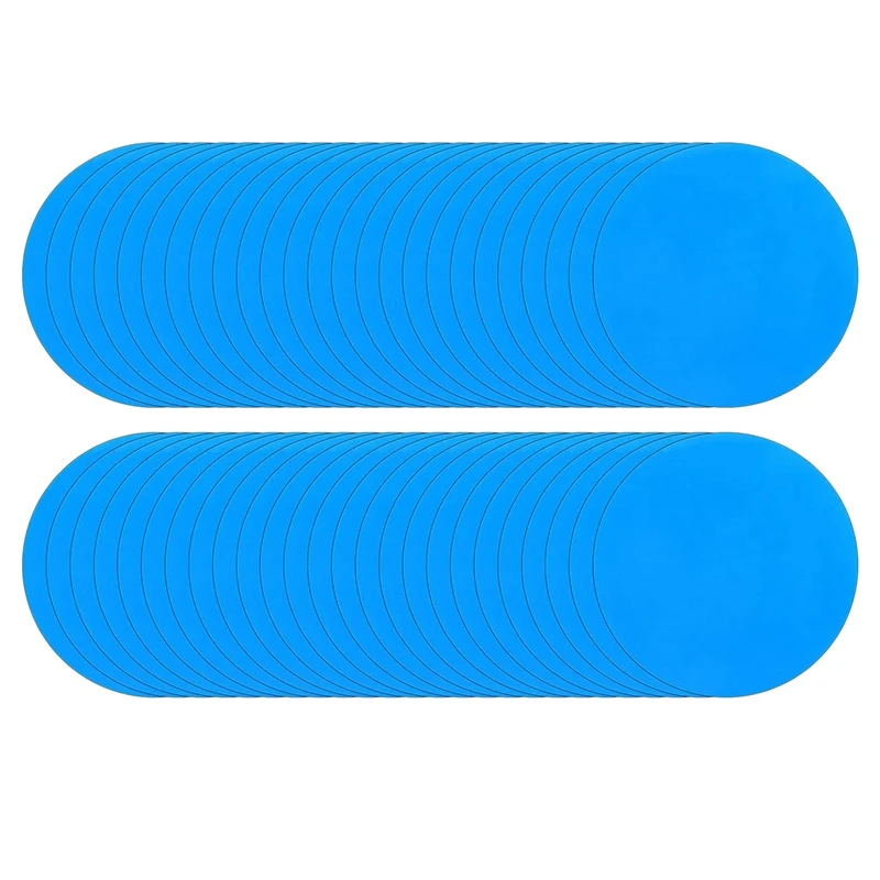 Круглые самоклеящиеся ремонтные пластыри из ПВХ, пластырь для подкладки для ремонта лодок, надувных лодок, Каяка, каноэ (50 шт.) 
Круглые самоклеящиеся ремонтные пластыри из ПВХ, пластырь для подкладки для ремонта лодок, надувных лодок, Каяка, каноэ (50 шт.)