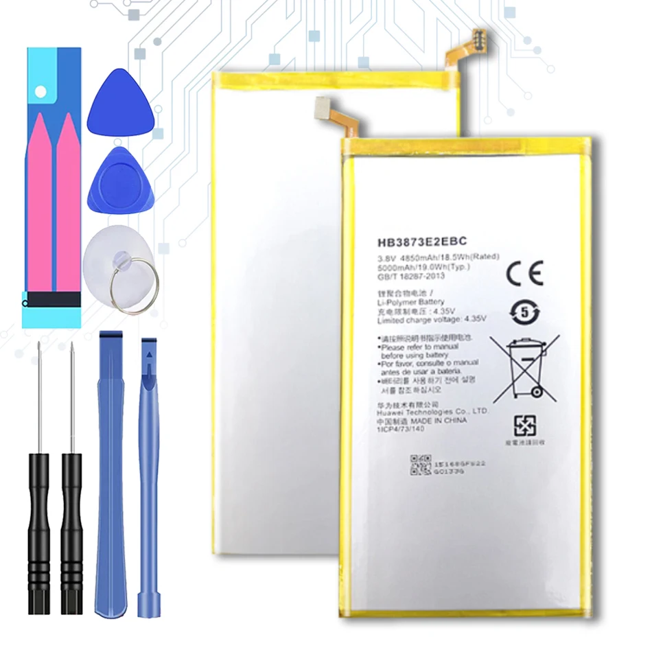 HB3873E2EBW HB3873E2EBC For Huawei Mediapad X2 Honor X1 7.0"/7D-501U GEM-702L 7D-503LT GEM-701L 7D-501L 7D-503L GEM-703L Battery
HB3873E2EBW HB3873E2EBC For Huawei Mediapad X2 Honor X1 7.0"/7D-501U GEM-702L 7D-503LT GEM-701L 7D-501L 7D-503L GEM-703L Battery