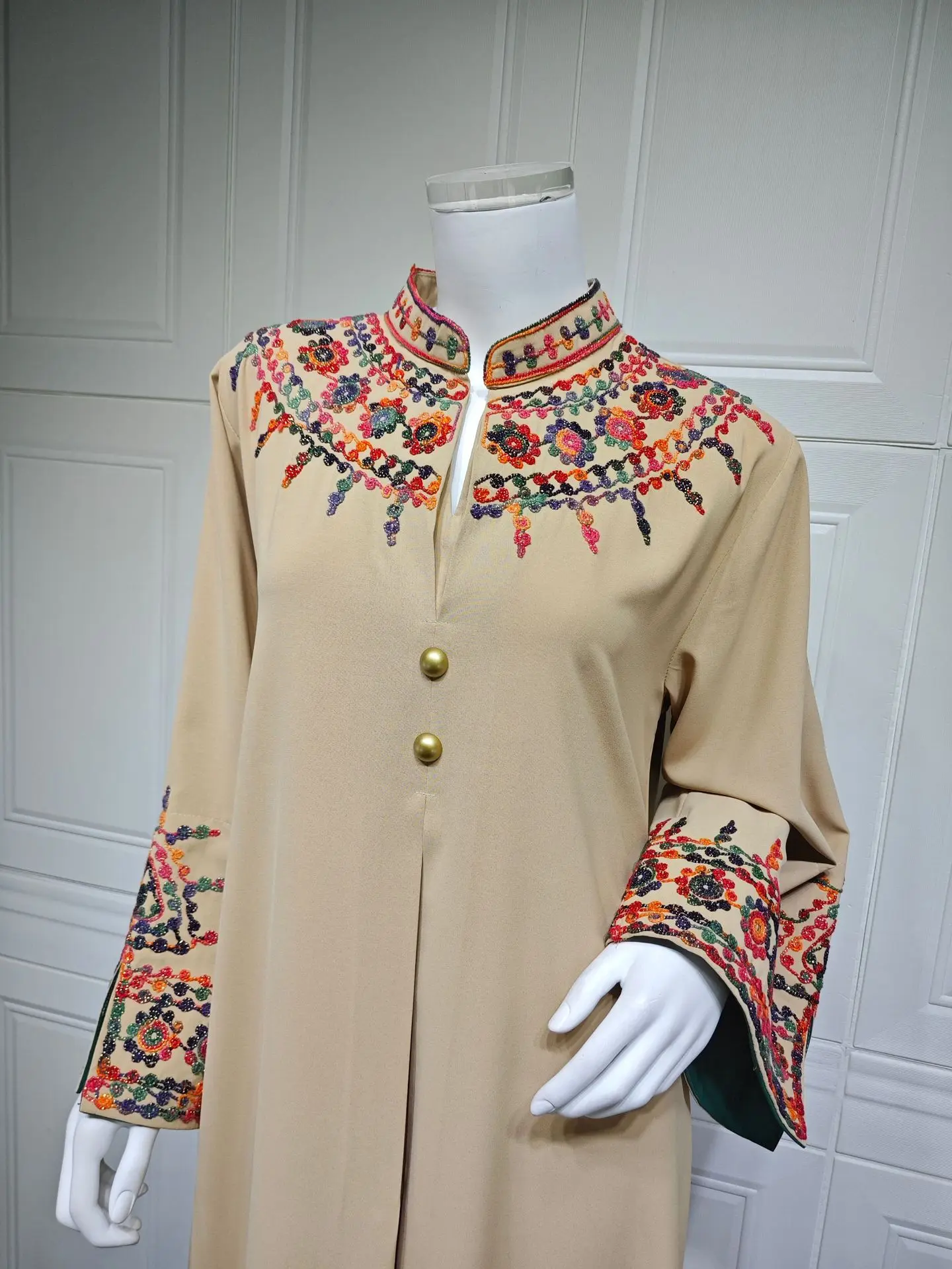 فستان إسلامي لعيد رمضان، قفطان مغربي مبهر، ملابس إسلامية تركية سعودية، جلابية للحفلات فستان إسلامي لعيد رمضان، قفطان مغربي مبهر، ملابس إسلامية تركية سعودية، جلابية للحفلات