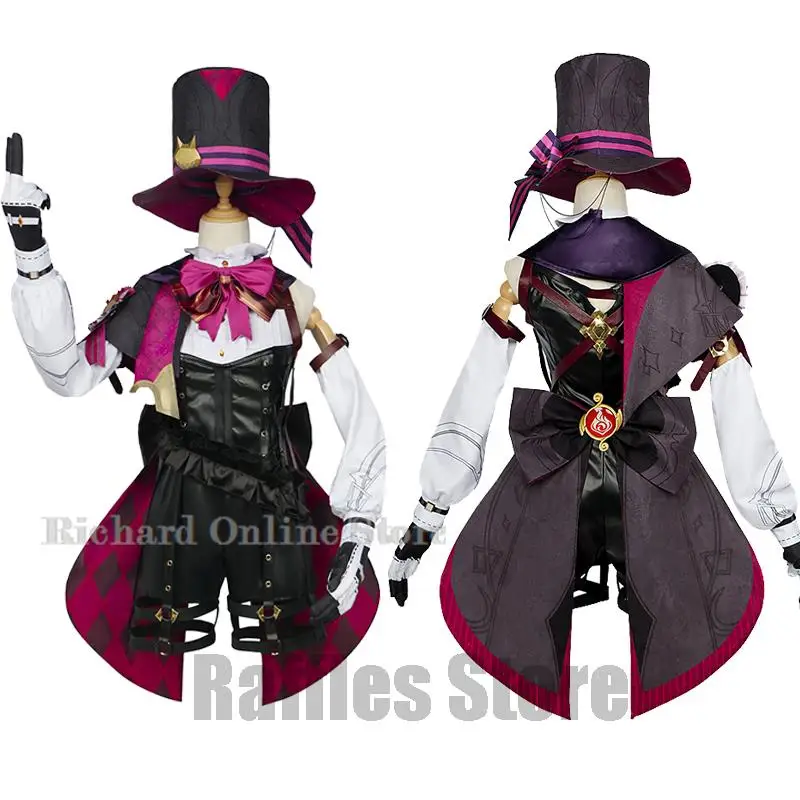 Genshin Lyney Anime Cosplay Costumes Wig Fontaine Magician Anime Cosplay Halloween Carnival Party Women Men Uniform Hat XS-XXXL
Genshin Lyney Anime Cosplay Costumes Wig Fontaine Magician Anime Cosplay Halloween Carnival Party Women Men Uniform Hat XS-XXXL