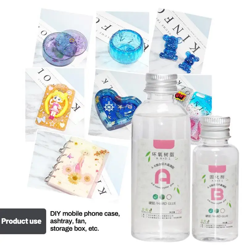 Mixed Quick Drying Hardener DIY Resin Epoxy Transparent Clear Art High Adhesive Crystal Glue For Jewelry Making
Mixed Quick Drying Hardener DIY Resin Epoxy Transparent Clear Art High Adhesive Crystal Glue For Jewelry Making