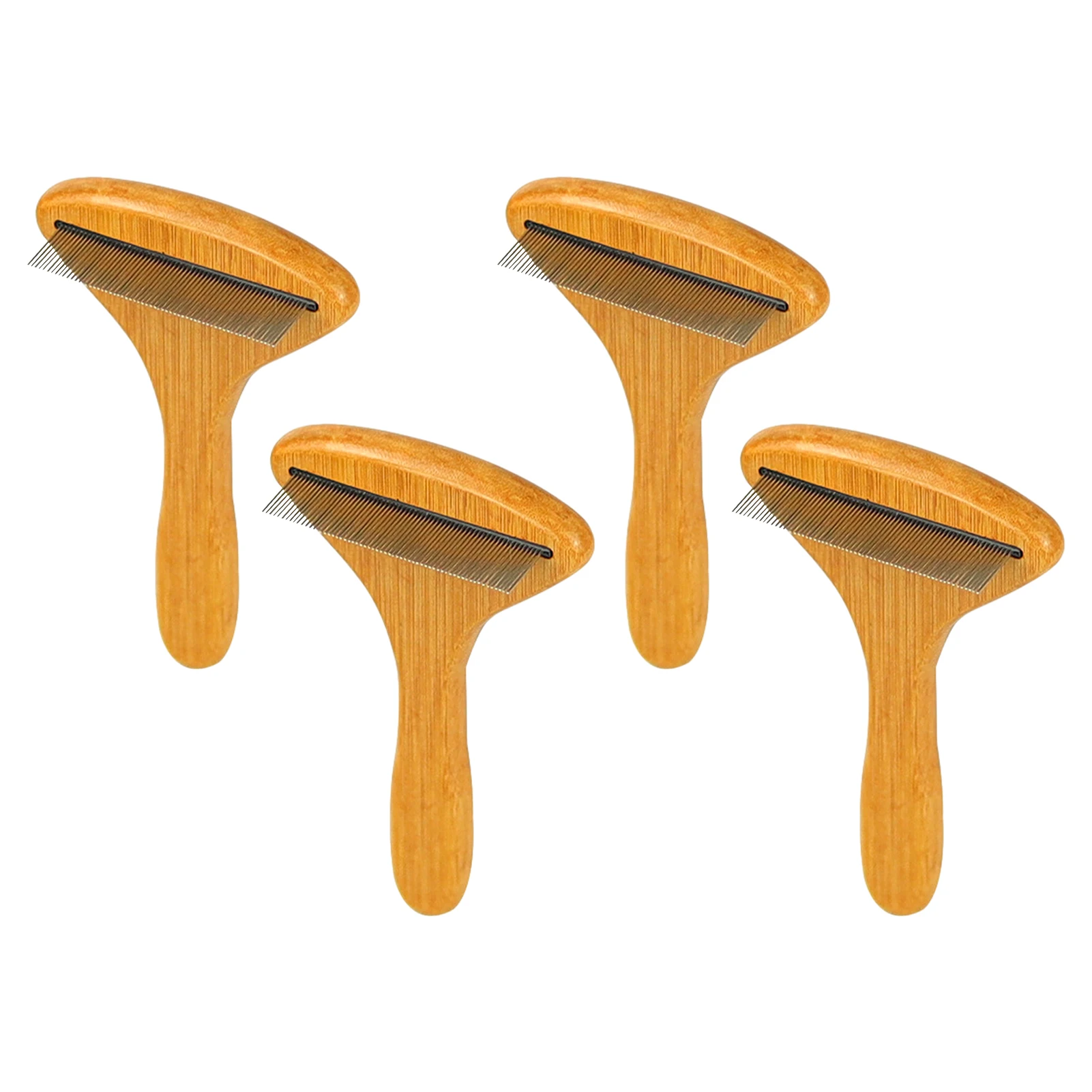 4pcs Dematting Professional Fine Tooth Shedding Cleaning Pet Grooming Comb Dog Cat Undercoat Rake Wooden Handle Salon Smooth
4pcs Dematting Professional Fine Tooth Shedding Cleaning Pet Grooming Comb Dog Cat Undercoat Rake Wooden Handle Salon Smooth