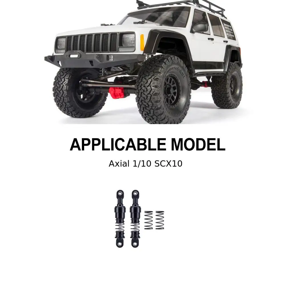 RCGOFOLLOW передний, задний амортизатор Absorber для 1 8 1 10 Axial WPL Trx4 Trx6 Scx10 Капа
RCGOFOLLOW передний, задний амортизатор Absorber для 1 8 1 10 Axial WPL Trx4 Trx6 Scx10 Капа