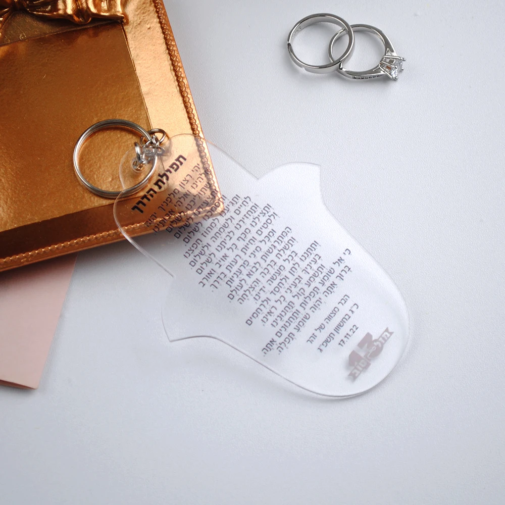 Transparent Acrylic Keychains with Ring, Personalized, Custom Print, Wedding Favors for Guests, Mini Invitation, 10Pcs
Transparent Acrylic Keychains with Ring, Personalized, Custom Print, Wedding Favors for Guests, Mini Invitation, 10Pcs