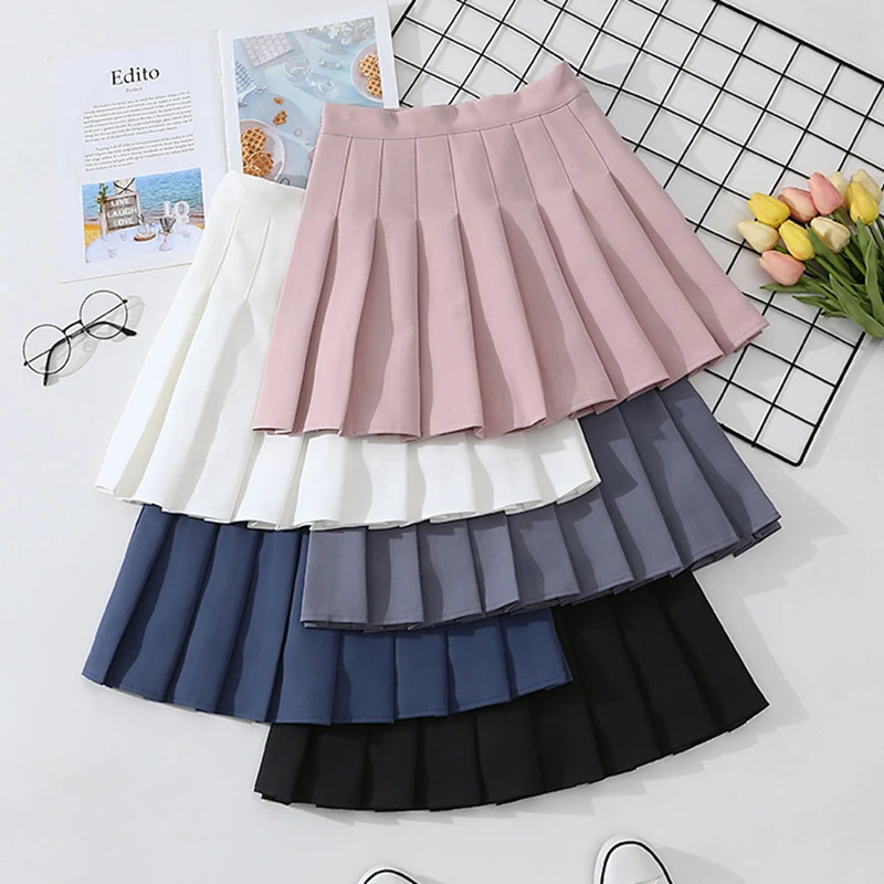 High Quality Suit Fabric Preppy JK Uniform Pink Ruffle Pleated Mini Skirt Summer Fall Vintage Korean Women White Skirts 2023
High Quality Suit Fabric Preppy JK Uniform Pink Ruffle Pleated Mini Skirt Summer Fall Vintage Korean Women White Skirts 2023