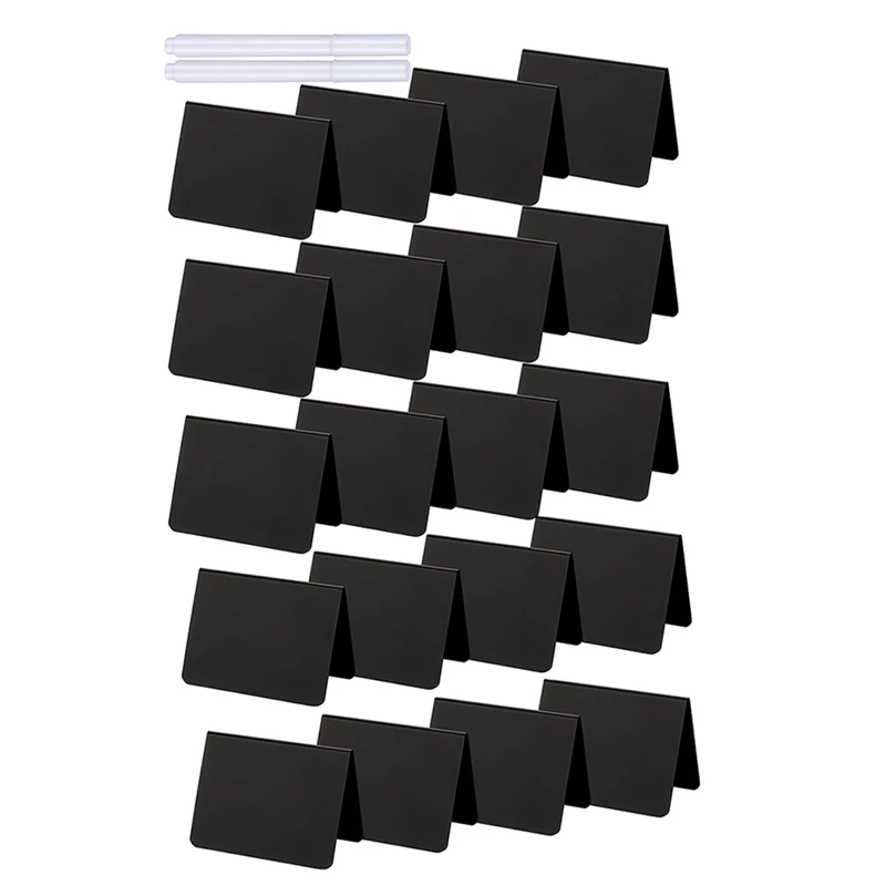 40 Pieces Mini Chalkboard Signs A-Shaped Chalkboard Tables Buffet Tags PVC Erasable Blackboards With White Chalk Markers
40 Pieces Mini Chalkboard Signs A-Shaped Chalkboard Tables Buffet Tags PVC Erasable Blackboards With White Chalk Markers