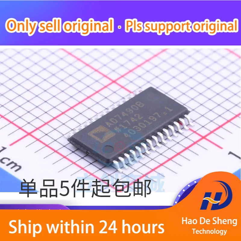 10 шт./партия AD7490 AD7490BRU AD7490BRUZ TSSOP-28 AD7490B конвертер IC новая Оригинальная фотография
10 шт./партия AD7490 AD7490BRU AD7490BRUZ TSSOP-28 AD7490B конвертер IC новая Оригинальная фотография