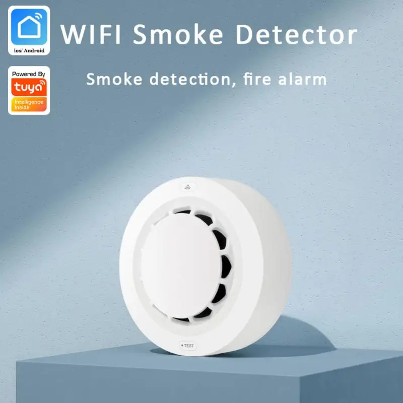 Smart Life Home Security System Protection NEW Tuya Smart Wifi Smoke Detector Sensor Tuya Smart Smoke Alarm Sensor
Smart Life Home Security System Protection NEW Tuya Smart Wifi Smoke Detector Sensor Tuya Smart Smoke Alarm Sensor