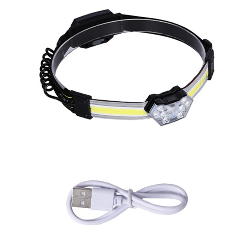 USB-фонарь, перезаряжаемая Водонепроницаемая фара, Электрический фонарь для рыбалки, многофункциональная фара, фонарь для заднего хода
USB-фонарь, перезаряжаемая Водонепроницаемая фара, Электрический фонарь для рыбалки, многофункциональная фара, фонарь для заднего хода