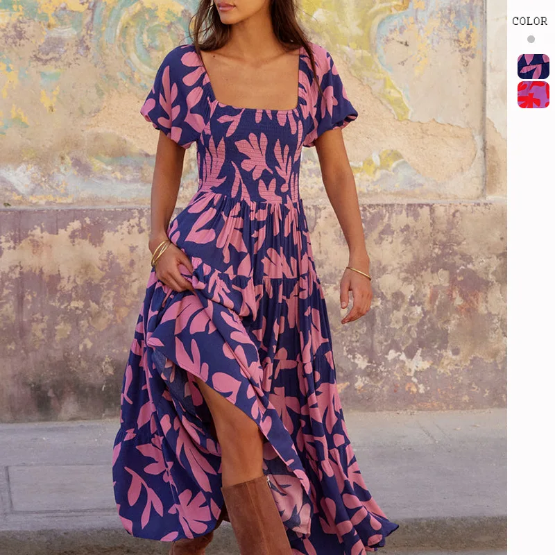 High Quality 2024 Sexy Women Clothes Female Print Style Dress Grace Beautiful Pleated Skirt Spring Summer Traf Y2ak Party Girl
High Quality 2024 Sexy Women Clothes Female Print Style Dress Grace Beautiful Pleated Skirt Spring Summer Traf Y2ak Party Girl