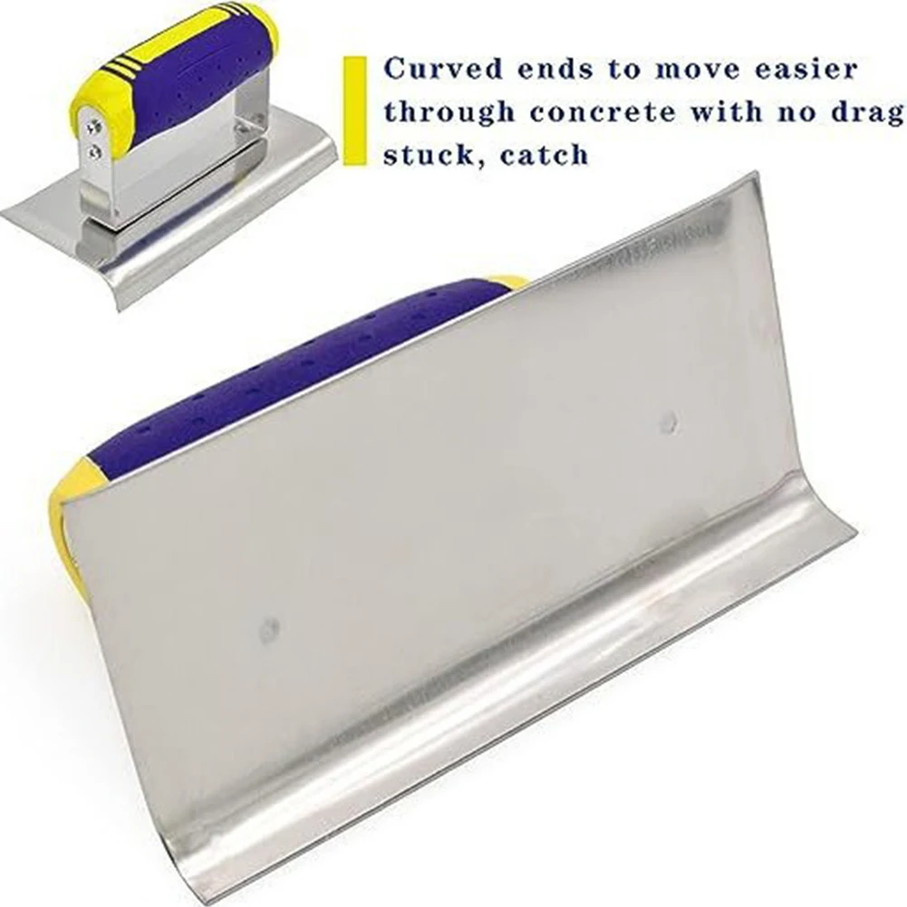 Handle Concrete Hand Edger Concrete Hand Edger Unique Construction Curved Ends And Radiused Edge Design Ergonomic Handle
Handle Concrete Hand Edger Concrete Hand Edger Unique Construction Curved Ends And Radiused Edge Design Ergonomic Handle