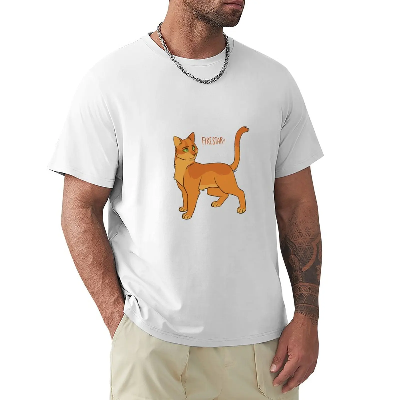 

Firestar Sticker T-shirt animal prinfor boys customizeds fruit of the loom mens t shirts