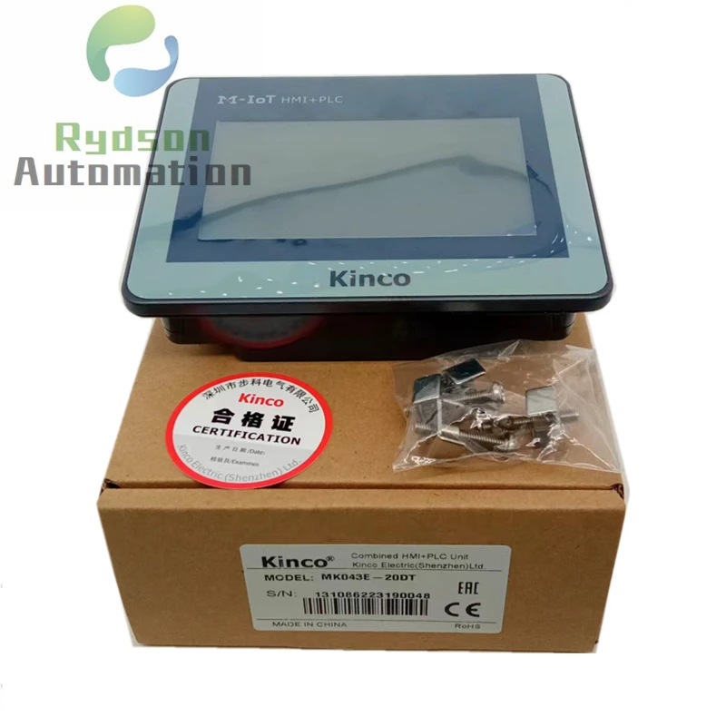 

4,3 дюймовый сенсорный экран Kinco Automation Series HMI + PLC MK043E-20DT Freescale Industrial ЦП ARM RISC 800 МГц