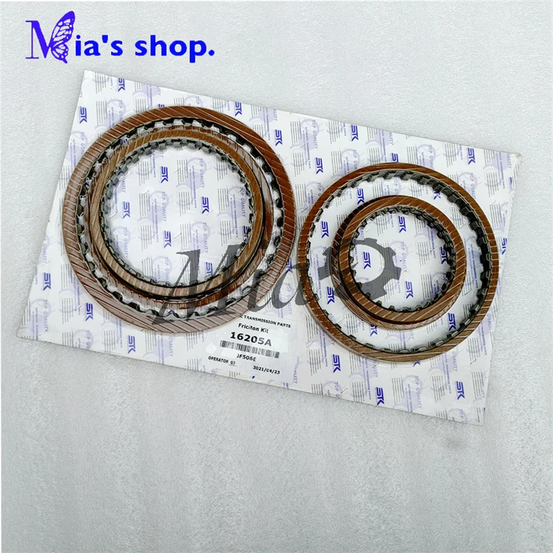 JF506E RE5F01A 09A 09B Transmission Friction Plate Repair Kit 16205A for Nissan Mitsubishi Mazda VW Audi Ford
JF506E RE5F01A 09A 09B Transmission Friction Plate Repair Kit 16205A for Nissan Mitsubishi Mazda VW Audi Ford