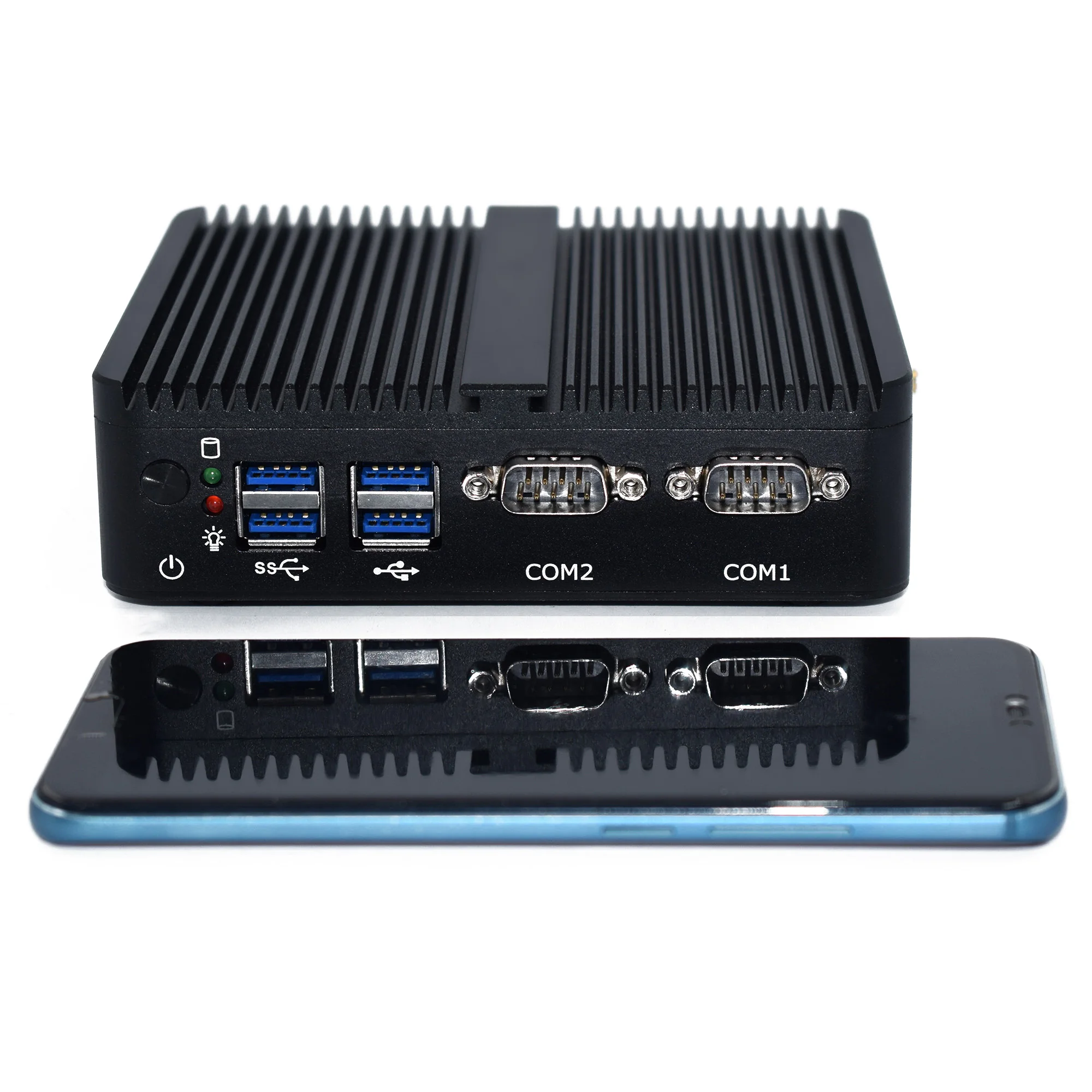 Fanless Mini Pc J4125 Dual Screen Display DDR4 2.5 Inch HDD/SSD 1 HDMI 1 VGA 4 USB Port Windows 10/11 Computer
Fanless Mini Pc J4125 Dual Screen Display DDR4 2.5 Inch HDD/SSD 1 HDMI 1 VGA 4 USB Port Windows 10/11 Computer