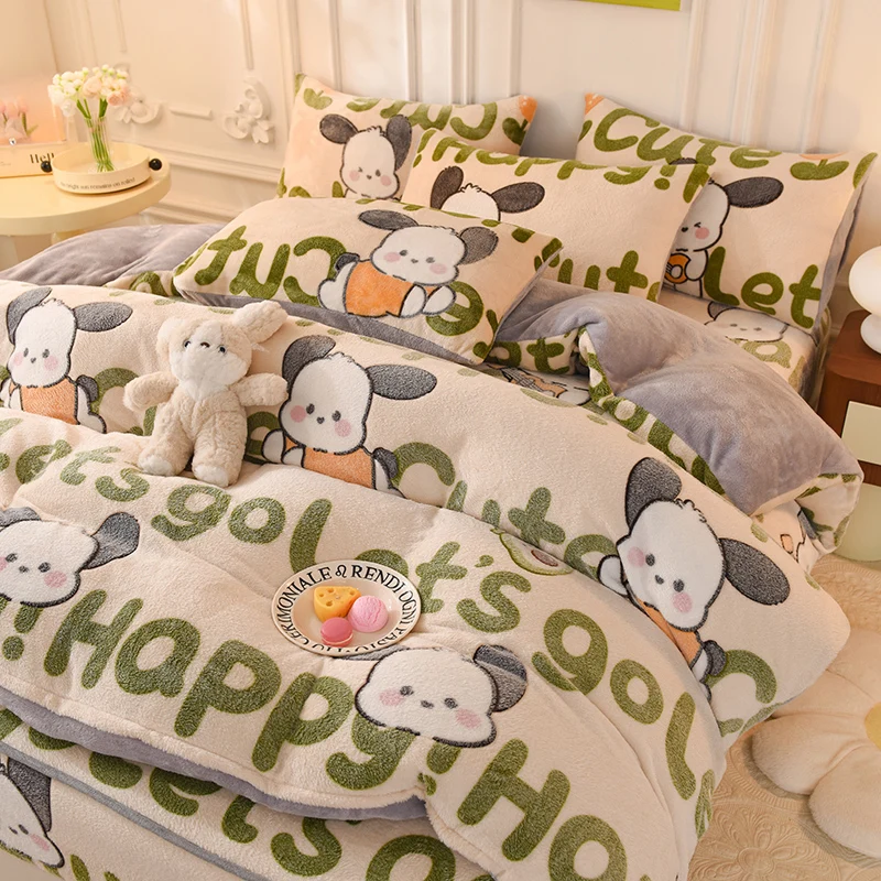 180x220cm Down Quilt With Polyester Sherpa Fabric And Cute Cartoon Pattern For Spring and Autumn 3kg Fluffy Single Comforter
180x220cm Down Quilt With Polyester Sherpa Fabric And Cute Cartoon Pattern For Spring and Autumn 3kg Fluffy Single Comforter