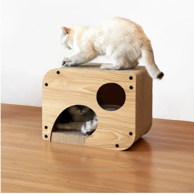 Creative Cat Scratching Board DIY Pet's Tree Hole Shape Nest House Vertical Dander Resistant Cat's Toy cattery Pet's Supplies
Creative Cat Scratching Board DIY Pet's Tree Hole Shape Nest House Vertical Dander Resistant Cat's Toy cattery Pet's Supplies