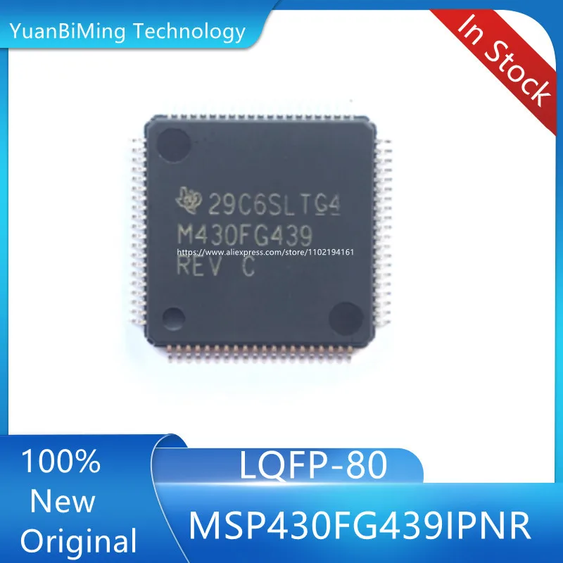 5 шт./партия MSP430FG439IPNR M430FG439 LQFP-80 100% Новые оригинальные Фотоэлементы
5 шт./партия MSP430FG439IPNR M430FG439 LQFP-80 100% Новые оригинальные Фотоэлементы