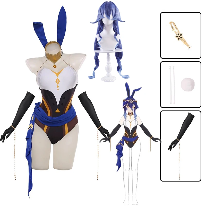 Layla костюм кролика для девушек сексуальный Оригинальный костюм Genshin Impact Bunny сексуальный экзотический танцорский женский комбинезон полный комплект с париком
Layla костюм кролика для девушек сексуальный Оригинальный костюм Genshin Impact Bunny сексуальный экзотический танцорский женский комбинезон полный комплект с париком