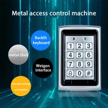 2022 Waterproof Metal Rfid Access Control Keypad With 1000 Users 125KHz Card Reader Keypad Key Fobs Door Access Control System
2022 Waterproof Metal Rfid Access Control Keypad With 1000 Users 125KHz Card Reader Keypad Key Fobs Door Access Control System