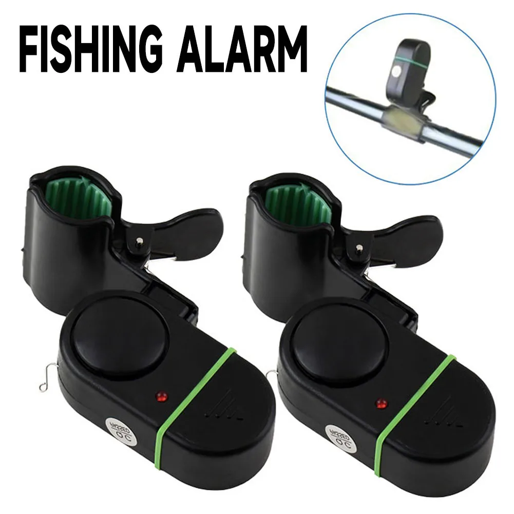 2Pcs Fish Bite Lure Alert Alarm Sound Bell LED Light Indicator Clip-on Fishing Rod Outdoor Buzzer Freshwater Saltwater Fish
2Pcs Fish Bite Lure Alert Alarm Sound Bell LED Light Indicator Clip-on Fishing Rod Outdoor Buzzer Freshwater Saltwater Fish