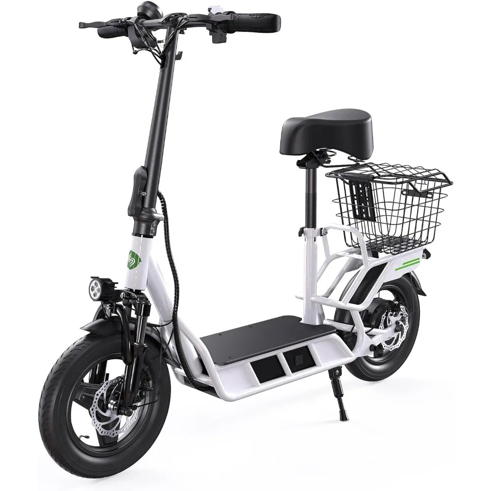 14" Foldable E Scooter for Adults, Scooter with Seat for Adult 700W Motor, Full Suspension, 21mph Top Speed, 28 Miles Range
14" Foldable E Scooter for Adults, Scooter with Seat for Adult 700W Motor, Full Suspension, 21mph Top Speed, 28 Miles Range