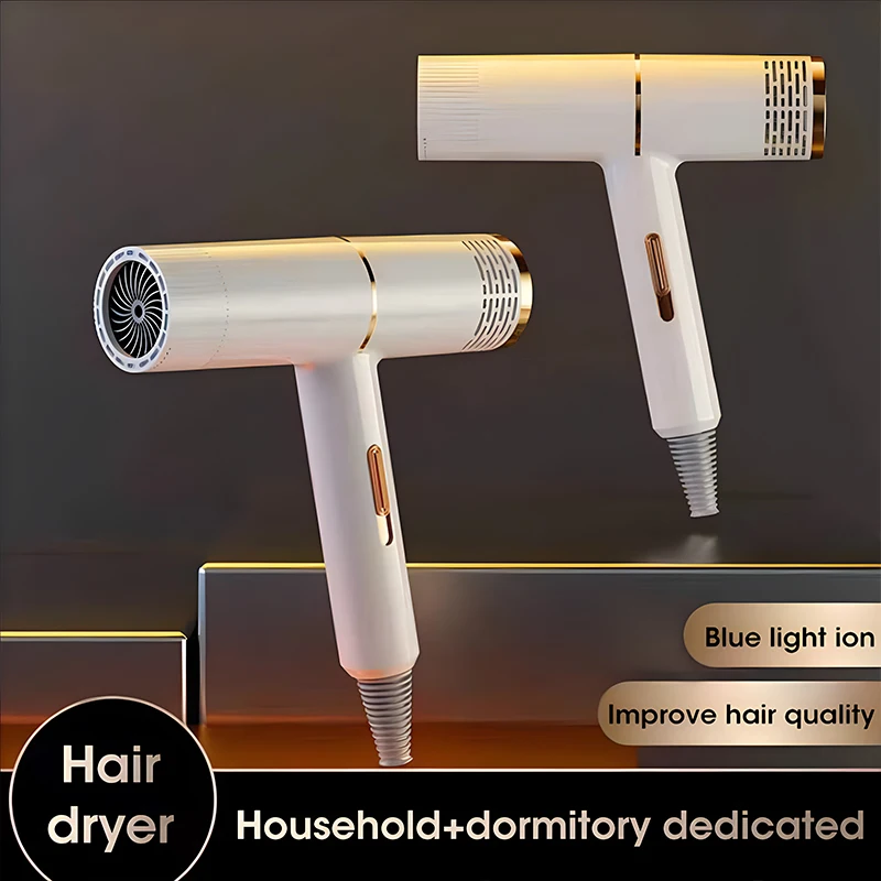 

Professional Hair Dryer Strong Wind Salon Dryer Hot Air and Cold Air Wind Negative Ionic Hammer Blower Dry Electric Hair Dryer