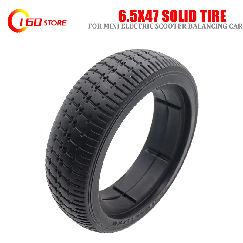 6.5x47 Electric Scooter Soild Tyres 6.5 Inch 160mm Mini Wheel Accessories Balancing Car Wheels Tires
6.5x47 Electric Scooter Soild Tyres 6.5 Inch 160mm Mini Wheel Accessories Balancing Car Wheels Tires