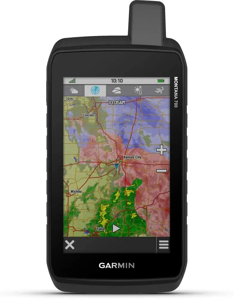 

Garmin Montana 700, Rugged GPS Handheld, Routable Mapping for Roads and Trails, Glove-Friendly 5" Color Touchscreen