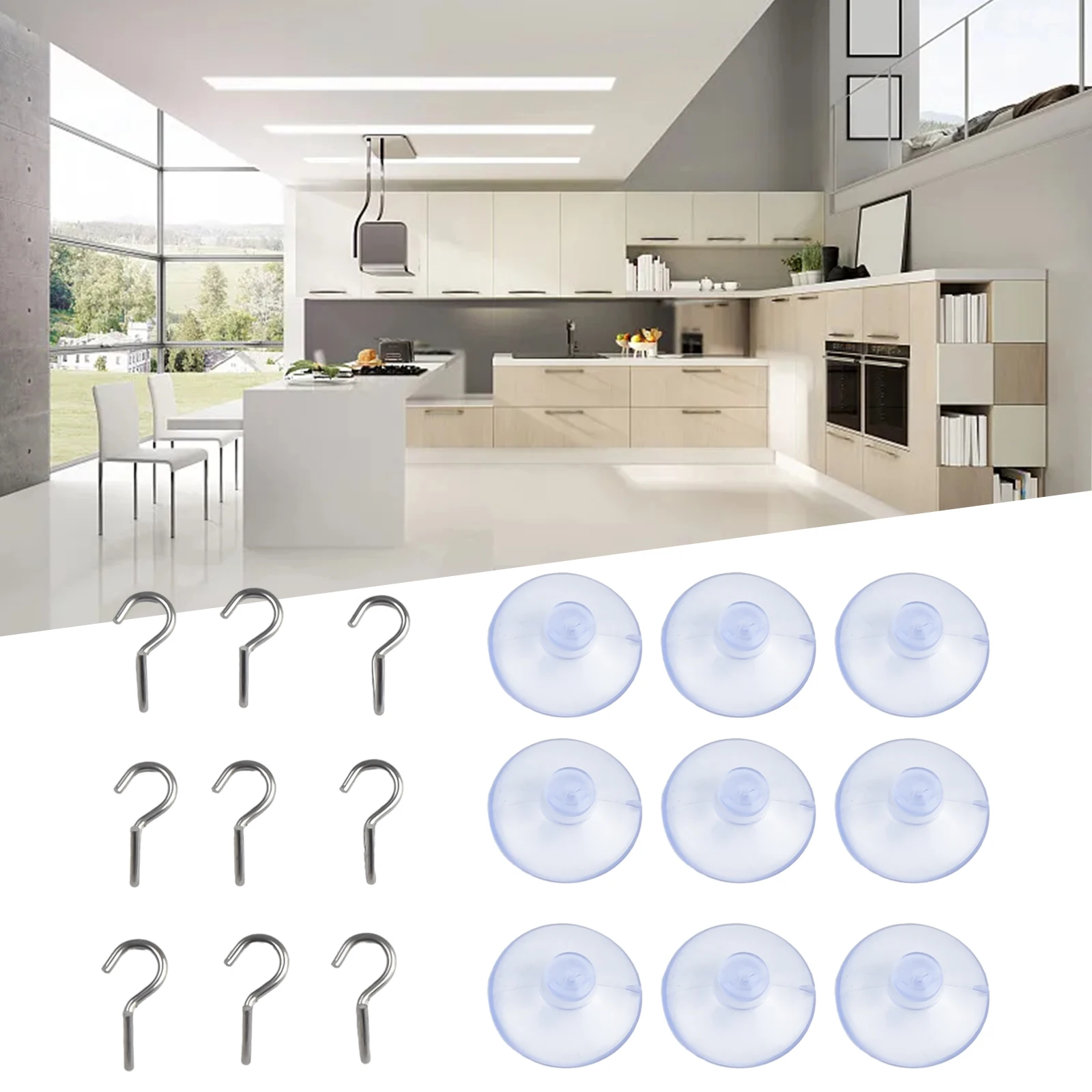 20pcs/set Casement Suction Cups With Hook Hanger Hanging Hook Sucker Cups Door Wall Hangers Hooks 25mm
20pcs/set Casement Suction Cups With Hook Hanger Hanging Hook Sucker Cups Door Wall Hangers Hooks 25mm