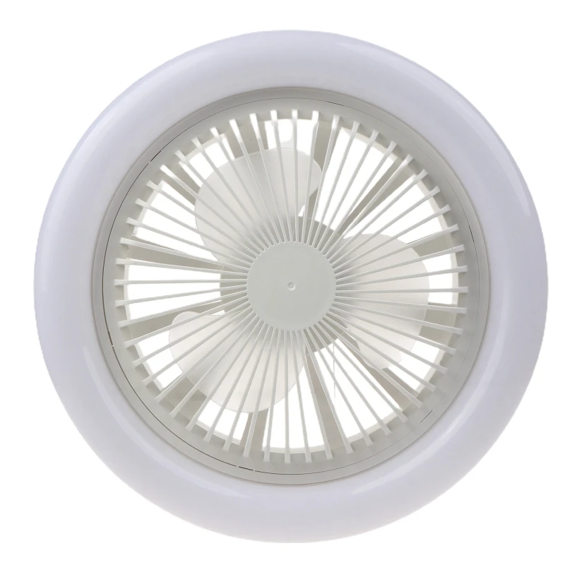 

2023 New 30W LED Ceiling Fan Light Cooler Fan with Light, 3-mode Adjustable 85V-265V for Study Office Kitchen