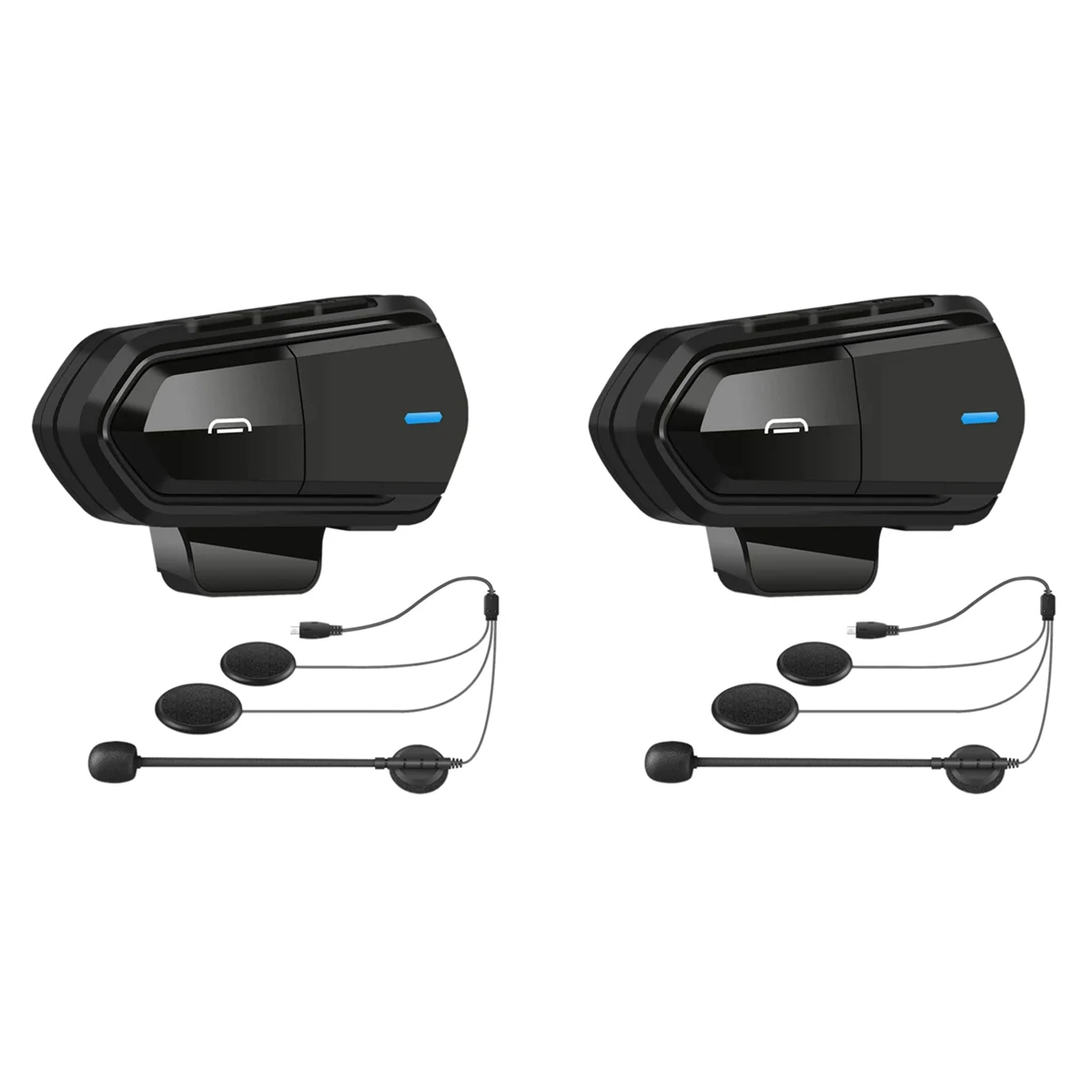 2X B35 Motorcycle Intercom Microphone, Bluetooth 5.0 Helmet Headset Interphone FM Radio HI-FI Sound Quality Siri Black
2X B35 Motorcycle Intercom Microphone, Bluetooth 5.0 Helmet Headset Interphone FM Radio HI-FI Sound Quality Siri Black