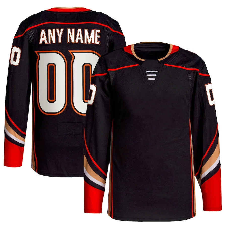 

Customize Anaheim Hockey Jerseys America Ice Hockey Jersey Personalized Name Any Number All Stitched Sport Sweater US Size S-6XL